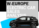 West European electric car sales BEV data and analysis August 2017