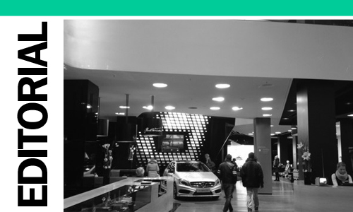 Mercedes dealership Berlin 2017
