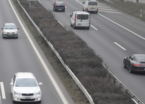 Geneva motorway Palexpo 2013