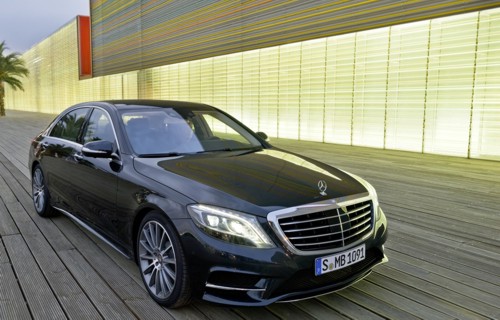 Merecedes-Benz new S-Class front 3-qtr