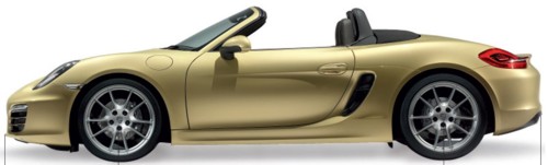 Porsche Boxster Dims side
