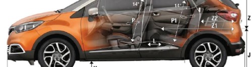 Renault Captur UK dims photo