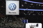 VW badge Frankfurt IAA 2011 Up!