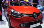Renault Clio grill orange dust