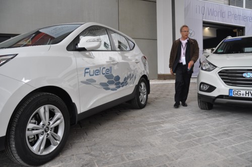 Hyundai Fuel Cell Vehicles Frankfurt IAA 2013