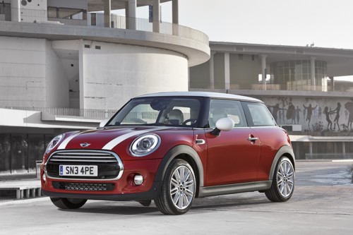 BMW Mini 2014MY front three quarter red