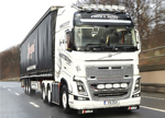 Volvo truck white 2014