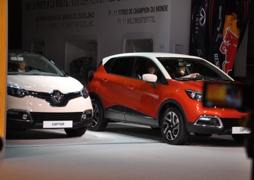 Renault Captur 2013 model launch Geneva