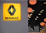 Renault badge motorshow stand 2013