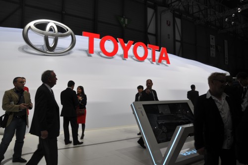 Toyota stand Geneva 2013