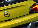 Opel Adam Rocks rear badge Geneva yellow