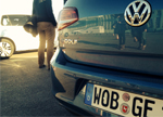 Germany Berlin Volkswagen eGolf