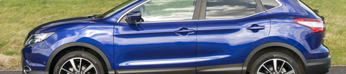 Nissan Qashqai 2014MY side profile shot