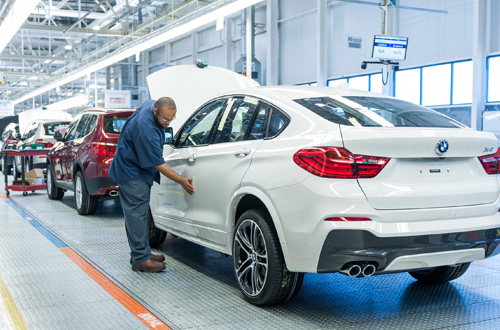BMW X4 assembly USA