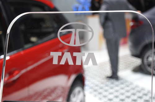 Tata car stand Geneva 2014