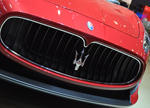 Maserati front grill red