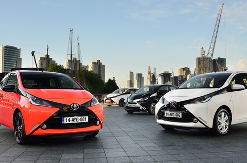 Toyota Aygo European test debut