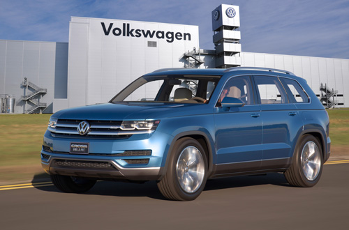 Chattanooga USA Volkswagen SUV-Crossover blue concept