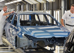 VW production work Zwickau Germany