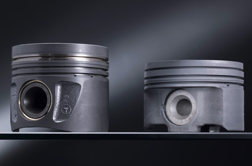 Daimler new steel diesel piston technology