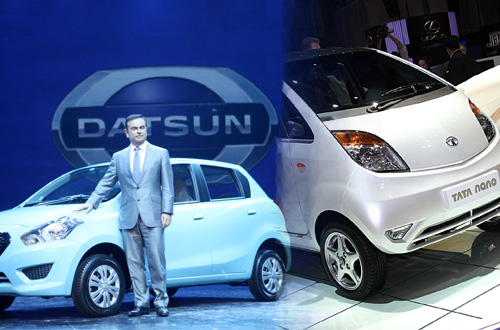 Nissan Datsun Go Tata Nano Carlos Ghosn