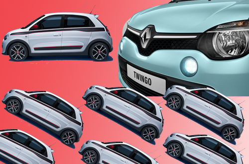 Renault Twingo 2015MY cutout