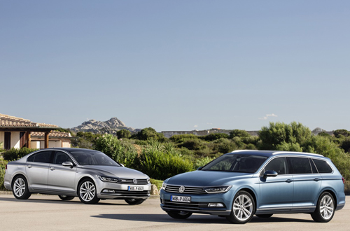 New VW Passat 2015MY saloon estate