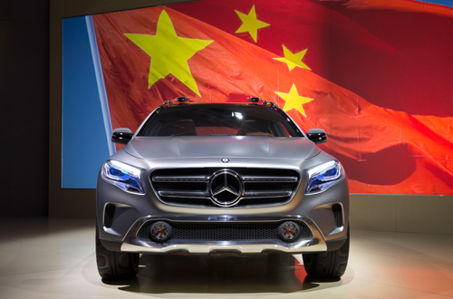 Mercedes GLA concept China 2014