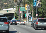 LA traffic Freeway