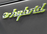 Porsche hybrid plug-in badge