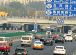 China motorway rush hour 2014
