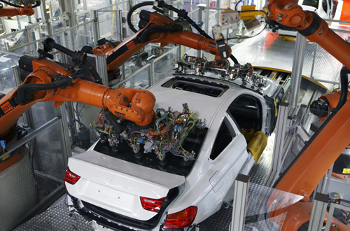 BMW production Munich plant 2014