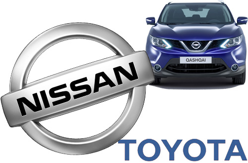 Nissan Toyota logo Qashqai 2015