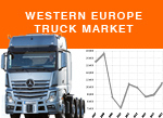 West European Truck sales first half 2015