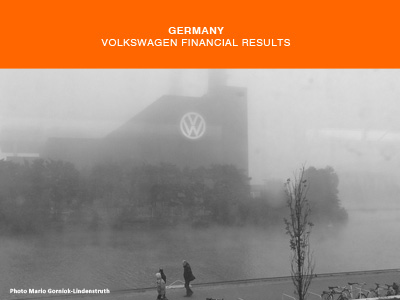 Volkswagen Wolfsburg misty fog