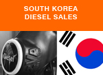 South Korea Diesel passenger car sales 2016