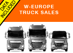 West Europe first half truck sales trends