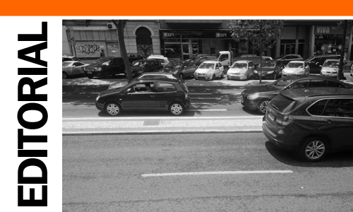 Portugal Lisbon rush hour traffic