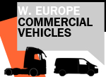 West European CV sales 