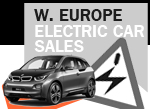 September electric car sales Western Europe BEV