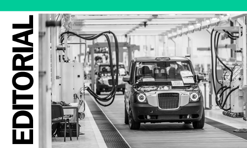 London Taxi Company Geely E-Taxi production Coventry 2017
